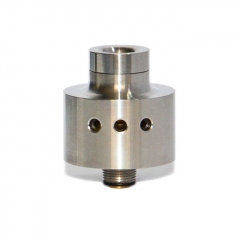 Mojia SiChro Style 22mm RDA Rebuildable Dripping Atomizer w/ BF Pin - Silver