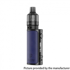 (Ships from Bonded Warehouse)Authentic Eleaf iStick i75 Kit with EP Pod Tank 5ml - Blue